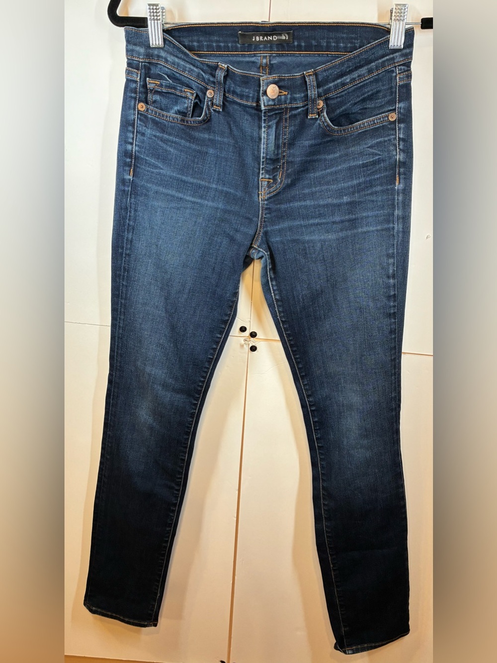 J Brand Ignite Dark Wash Low Rise Skinny Jeans Women's Size 28